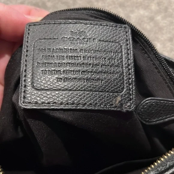 Coach Signature Crossbody Bag Black & Brown(F34938)